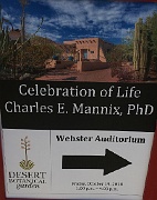 Charles E Mannix Memorial Service